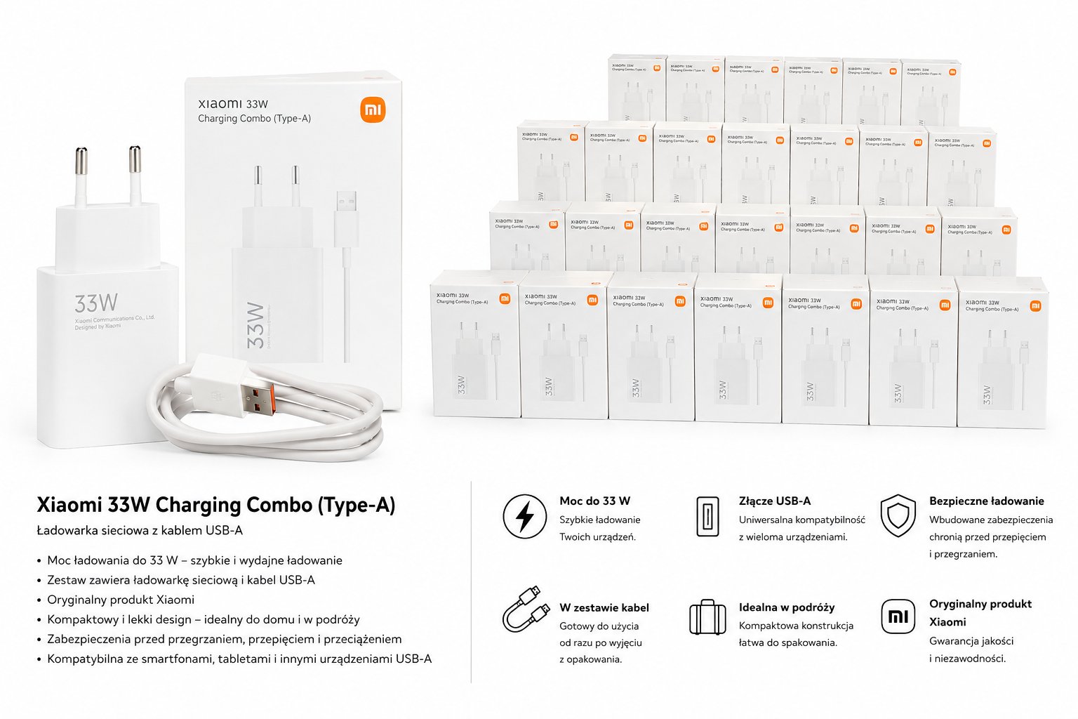 Xiaomi 33W Charging Combo